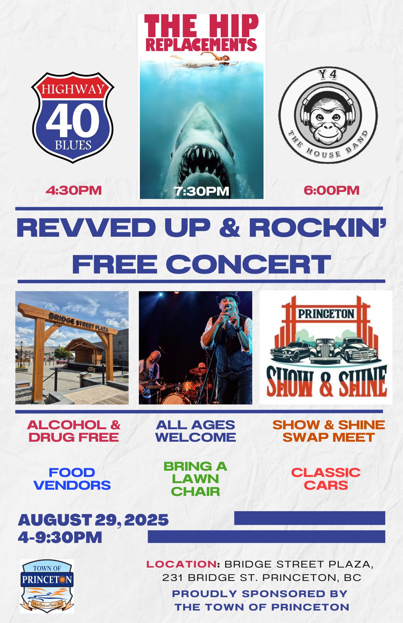 Revised Revved Up and Rockin Poster 2025 Revised Revved Up and Rockin Poster 2025